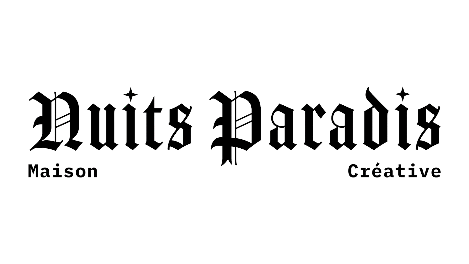 Animation captivante sur la page d'accueil de Maison Créative Nuits Paradis, incarnant créativité, innovation et sérénité pour des projets uniques.